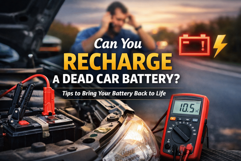 recharge a dead car battery